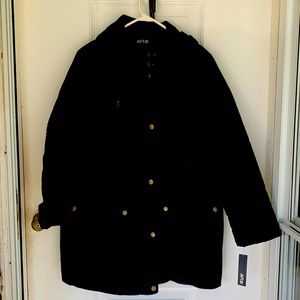 Apt. 9 NWT 2X winter coat with hood.